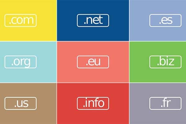 extension de domaine .com ou .fr