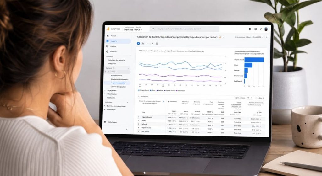 interface google analytics 4