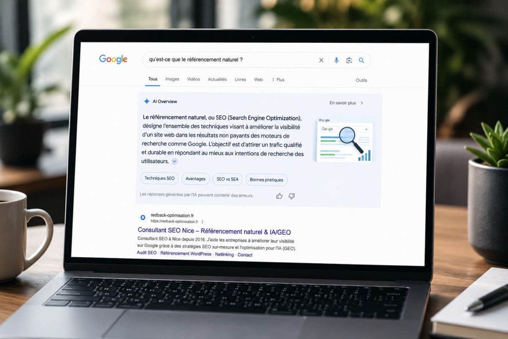 ai overview arrive en france, comment etre cite